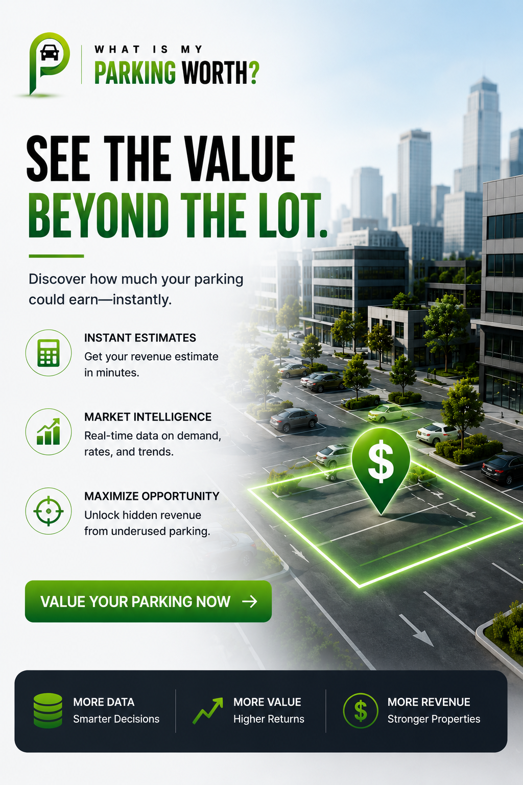 How Much Can a Parking Lot Make Per Month?
